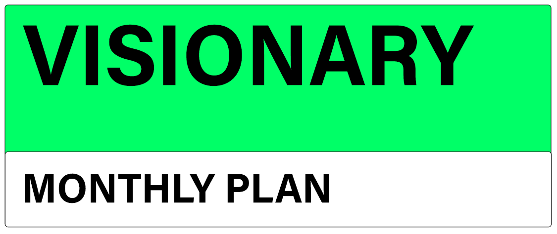 Visionary Plan - €29.5/month